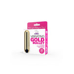 'Gouden Vibratie Bullet - USB Oplaadbaar & Splash - Proof' - EroticToyzKogel - en MinivibratorsPink Pussycat