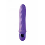 Grape Swirled Vibrator - Waterdicht en Ribbelig - Paars - EroticToyzMassagetoestellen WandsPipedream