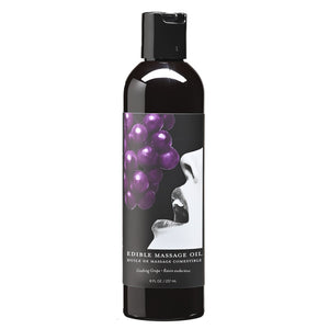 Grapes Eetbare Massageolie 237 ml - Druivensmaak - EroticToyzMassage OliënEarthly body