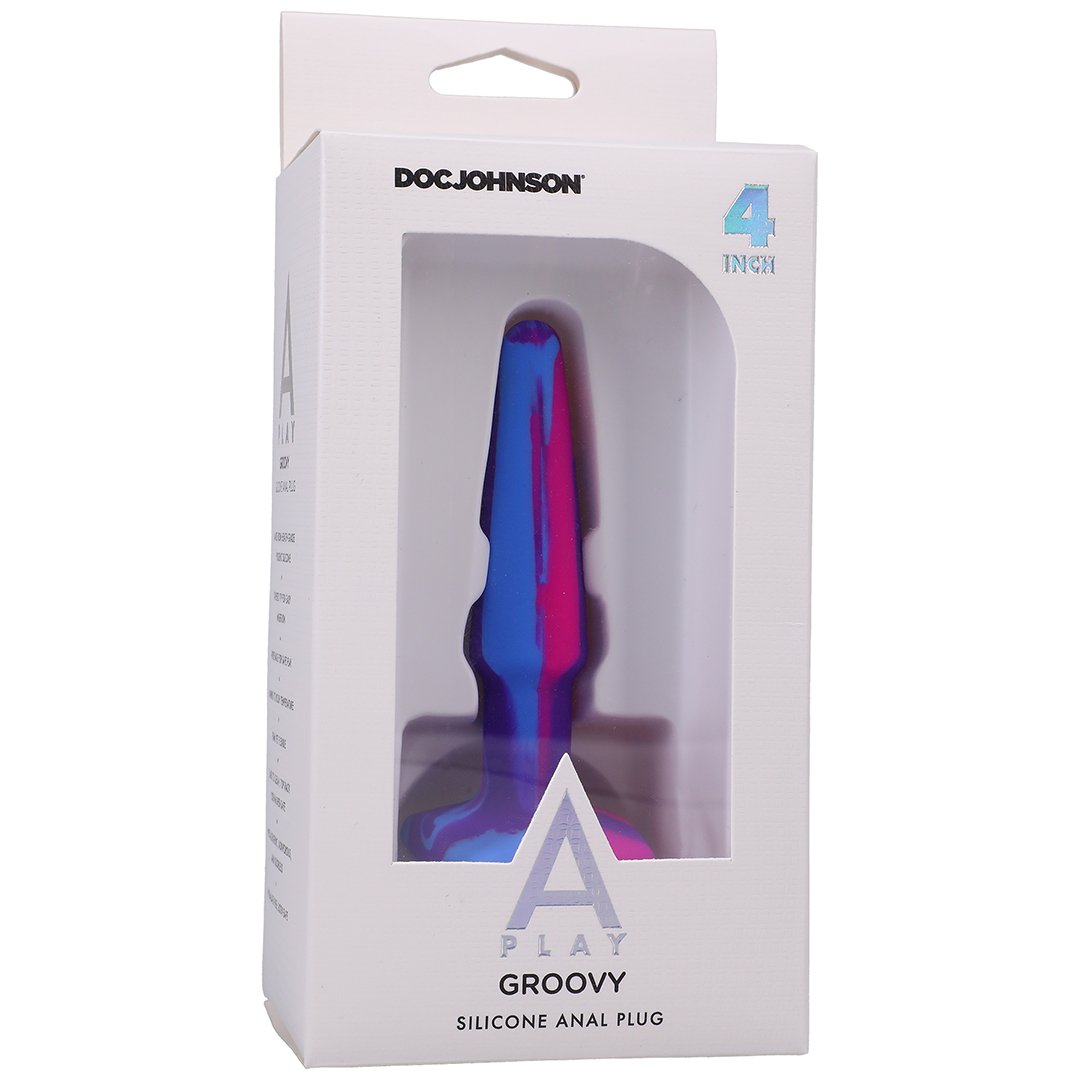 Groovy - 10 cm - EroticToyzProducten,Toys,Anaal Toys,Buttplugs Anale Dildo's,Buttplugs Anale Dildo's Niet Vibrerend,,GeslachtsneutraalDoc Johnson