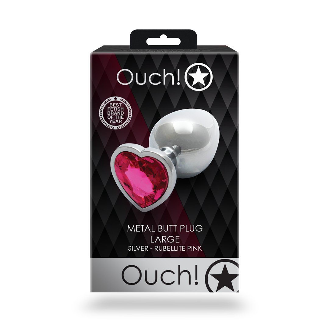 Heart Gem Butt Plug - Large - EroticToyzProducten,Toys,Anaal Toys,Buttplugs Anale Dildo's,Buttplugs Anale Dildo's Niet Vibrerend,,GeslachtsneutraalOuch! by Shots