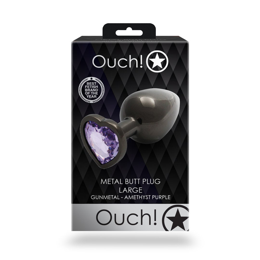 Heart Gem Butt Plug - Large - EroticToyzProducten,Toys,Anaal Toys,Buttplugs Anale Dildo's,Buttplugs Anale Dildo's Niet Vibrerend,,GeslachtsneutraalOuch! by Shots