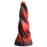 Hell Kiss Twisted Tongues Silicone Dildo - Red - EroticToyzProducten,Toys,Dildos,Niet - Fallische Dildo's,,GeslachtsneutraalXR Brands