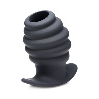 Hive Ass Tunnel - Silicone Ribbed Hollow Anal Plug - Large - EroticToyzProducten,Toys,Anaal Toys,Buttplugs Anale Dildo's,Buttplugs Anale Dildo's Niet Vibrerend,,GeslachtsneutraalXR Brands