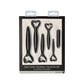 Hoogwaardige Silicone Vaginale Dilator Set met Gratis Bullet - Vibrator - EroticToyzDilatatorsetsOuch! by Shots