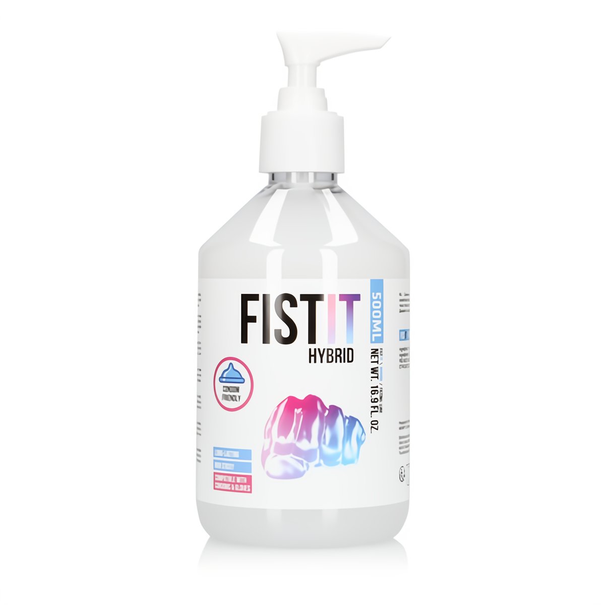 Hybrid Lubricant - 500 ml - Pump - EroticToyzProducten,Veilige Seks, Verzorging Hulp,Glijmiddelen,Fisting Glijmiddelen,Hybride Glijmiddelen,,Fist It by Shots