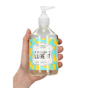 If You Love It. Lube It - 500 ml - EroticToyzProducten,Veilige Seks, Verzorging Hulp,Glijmiddelen,Glijmiddelen op Waterbasis,,GeslachtsneutraalS - Line by Shots