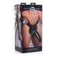 'Infiltrator II Holle Strap - On met Verstelbare Bandjes - Zwart' - EroticToyzHolXR Brands