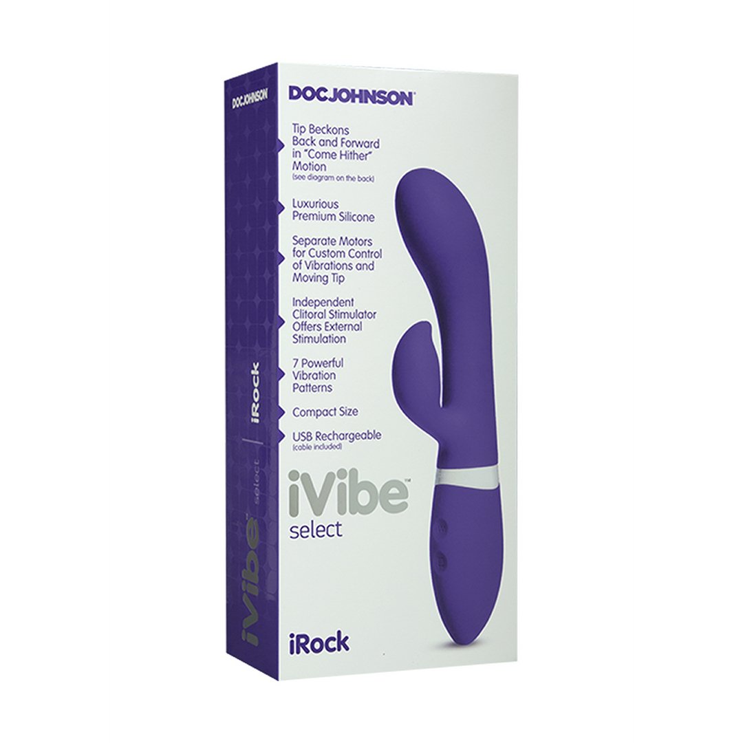 iRock - Rabbit Vibrator - EroticToyzProducten,Toys,Vibrators,Rabbit Vibrators,,GeslachtsneutraalDoc Johnson