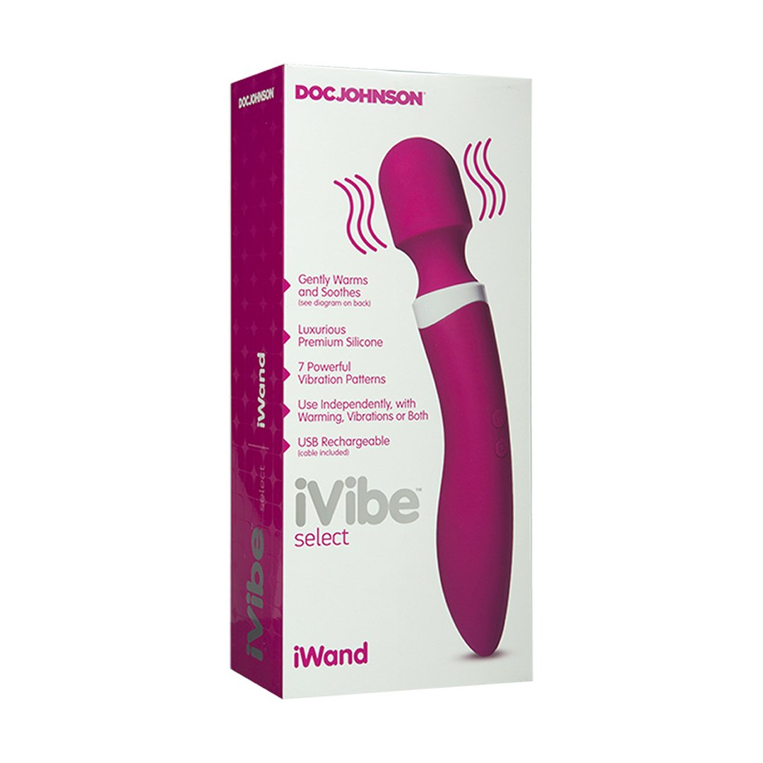 iWand Massage Wand Met Verwarming - Zwart - EroticToyzMassagetoestellen WandsDoc Johnson