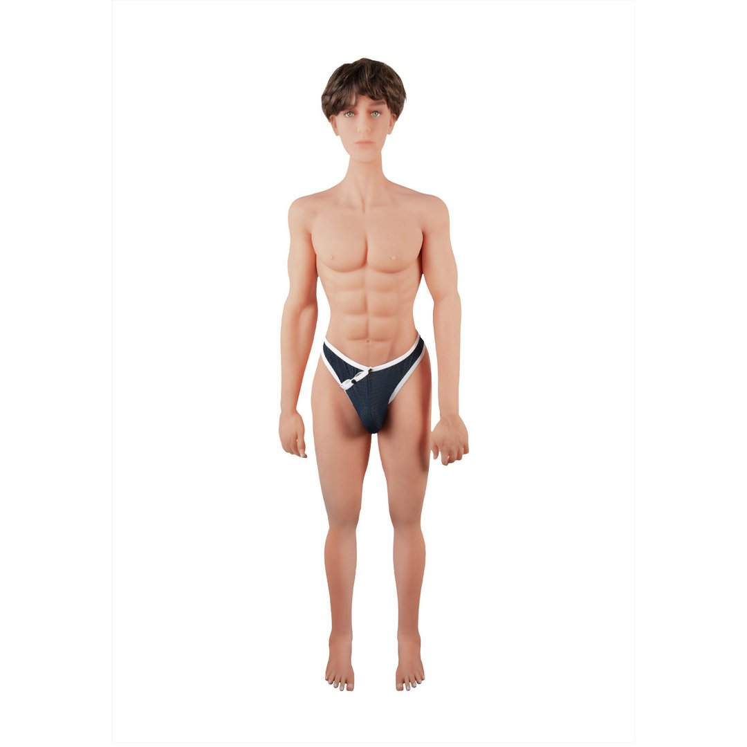 'Jimmy Levensechte Sekspop Met Stabilisatoren - Beige' - EroticToyzMannelijkDolls by Shots