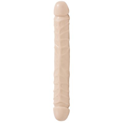 Jr. Veined Double Header - 30 cm - EroticToyzProducten,Toys,Dildos,Dubbele Dildo's,,GeslachtsneutraalDoc Johnson