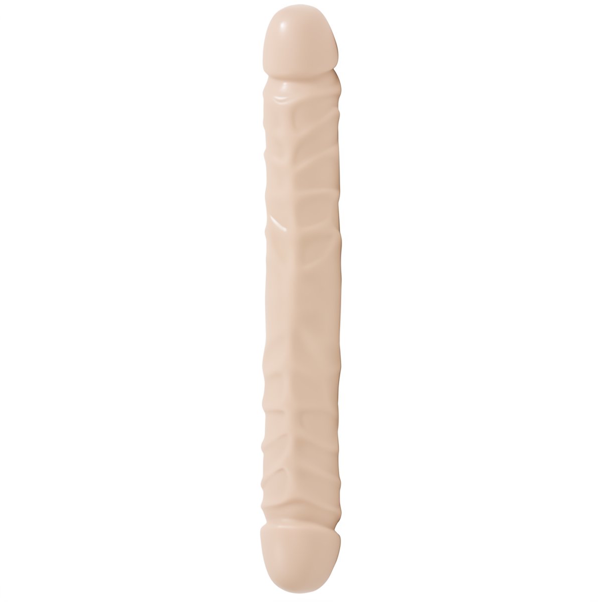 Jr. Veined Double Header - 30 cm - EroticToyzProducten,Toys,Dildos,Dubbele Dildo's,,GeslachtsneutraalDoc Johnson