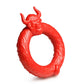 Kink Beast Mode Silicone Cock Ring - Rood - EroticToyzCockringenXR Brands