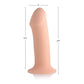 Knijpbare Siliconen Dildo Met Zuignap - 18 cm - Pleasureplay Realistische Dildo'sXR Brands
