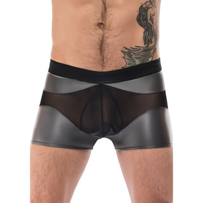 Korte Broek - Maat M - Grijs - EroticToyzProducten,Lingerie,Lingerie voor Hem,Boxershorts,,MannelijkMale Power