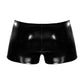 Korte Broek Met Rits - Zwart - M - EroticToyzBoxershortsMale Power