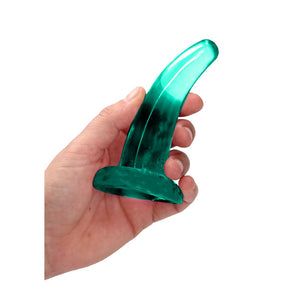 Kristalheldere Dildo - 11,5 cm - Anale en Vaginale Insteek - EroticToyzProducten,Toys,Dildos,Realistische Dildo's,,GeslachtsneutraalRealRock by Shots