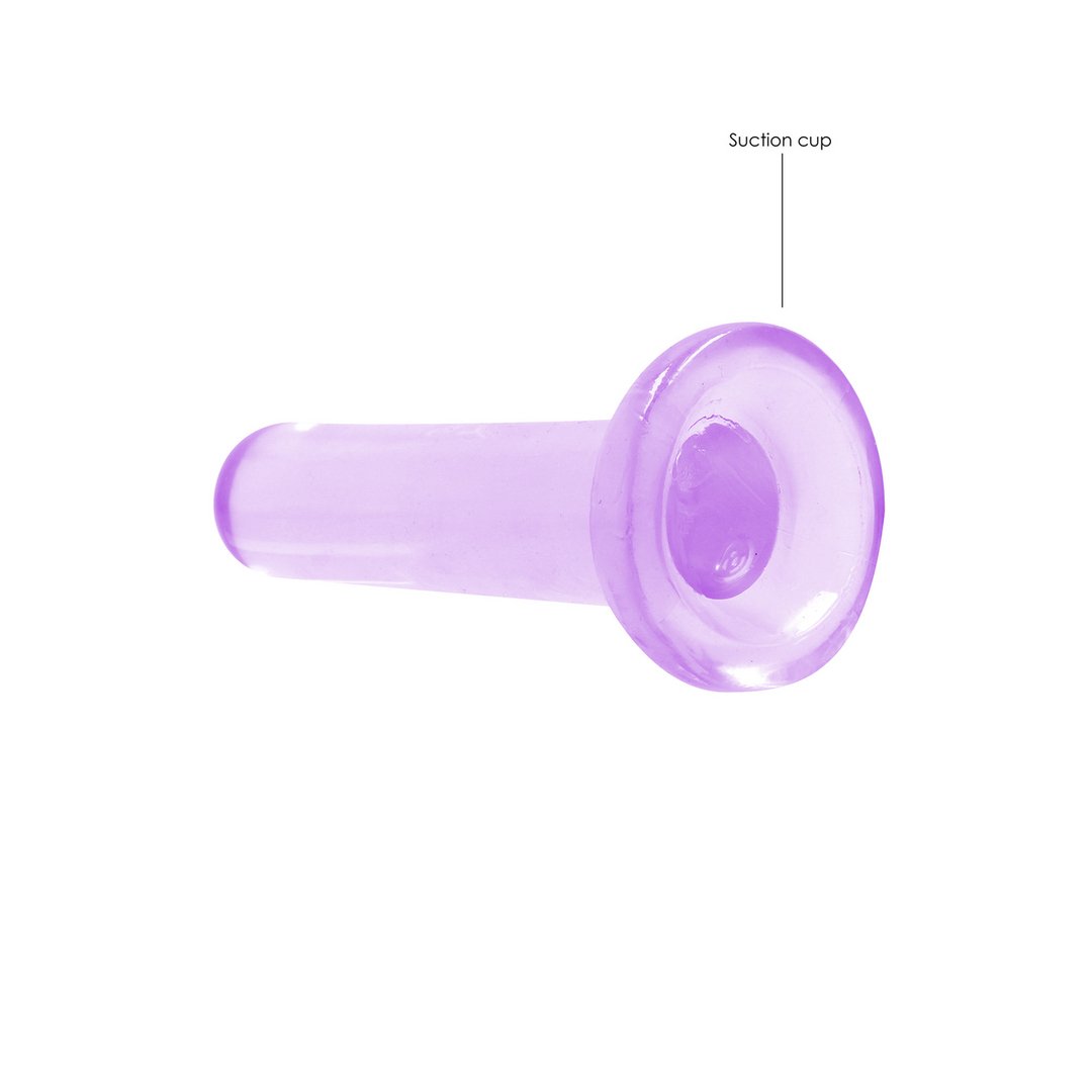 Kristalheldere Dildo - 13,5 cm - Geschikt voor Anaal en Vaginaal Gebruik - Ftalaatvrij en Lichaamsveilig - EroticToyzProducten,Toys,Dildos,Realistische Dildo's,,GeslachtsneutraalRealRock by Shots