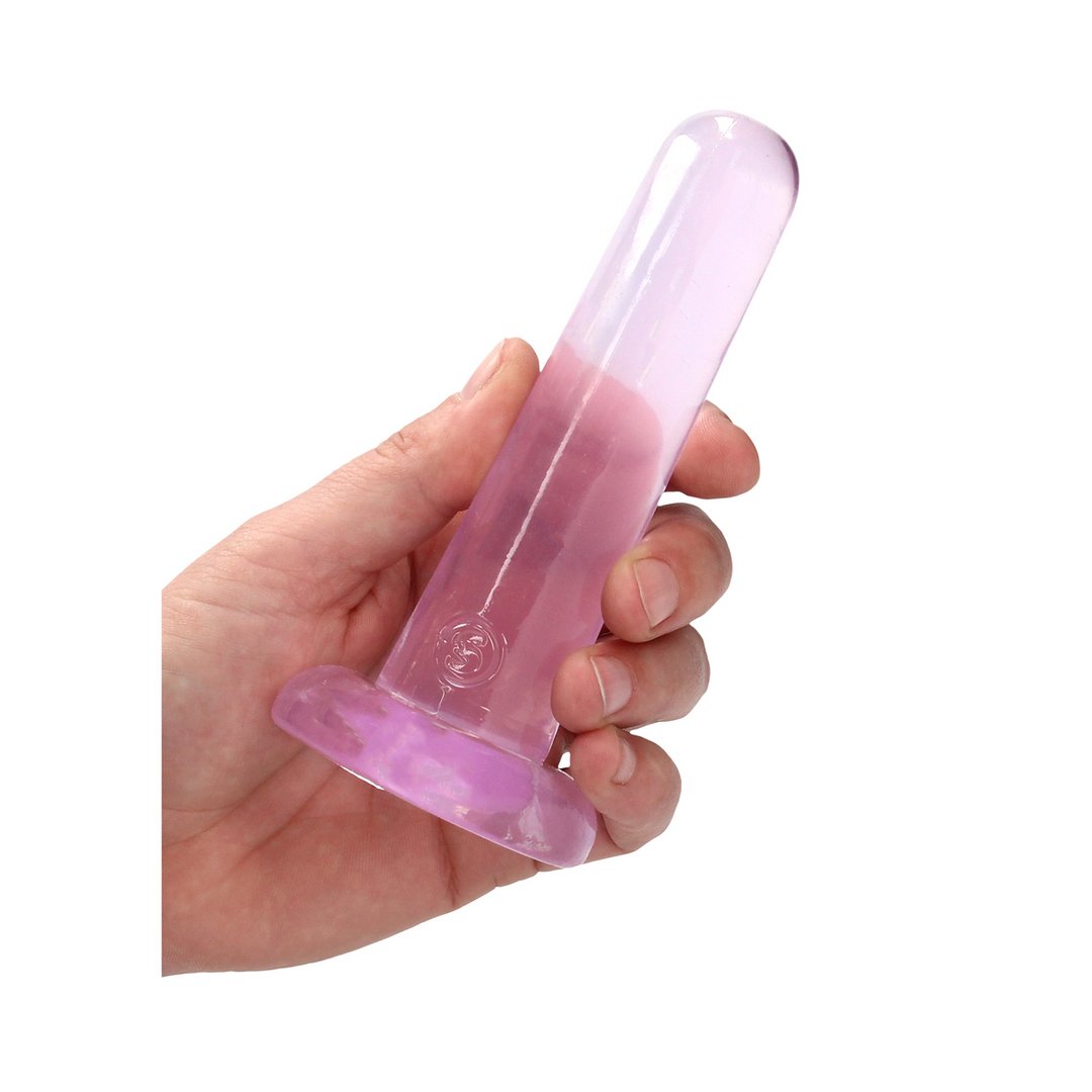 Kristalheldere Dildo - 13,5 cm - Geschikt voor Anaal en Vaginaal Gebruik - EroticToyzProducten,Toys,Dildos,Realistische Dildo's,,GeslachtsneutraalRealRock by Shots