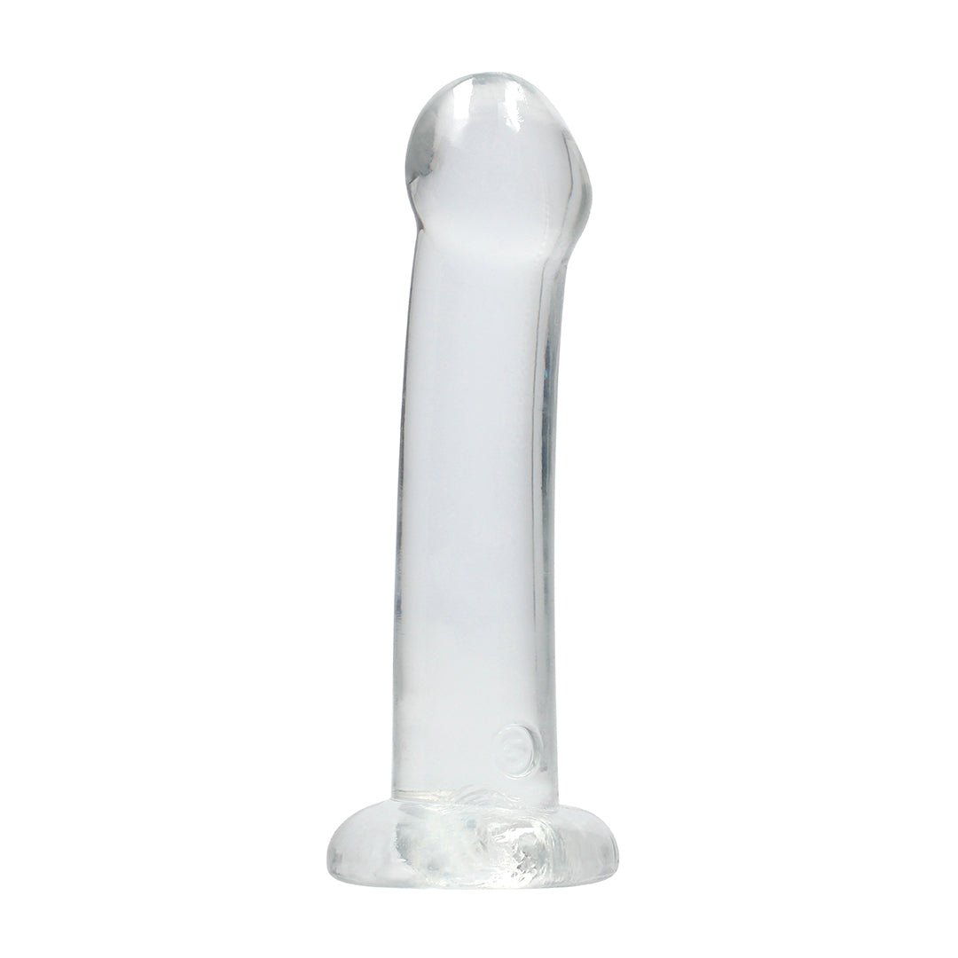 Kristalheldere Dildo - 17 cm Geschikt voor Anaal en Vaginaal Gebruik - EroticToyzProducten,Toys,Dildos,Realistische Dildo's,,GeslachtsneutraalRealRock by Shots