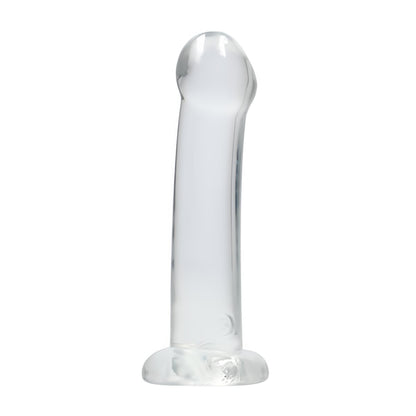 Kristalheldere Dildo - 17 cm Geschikt voor Anaal en Vaginaal Gebruik - EroticToyzProducten,Toys,Dildos,Realistische Dildo's,,GeslachtsneutraalRealRock by Shots