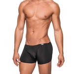 Lage Taille Microfiber Short - M - Zwart - Male Power - EroticToyzProducten,Lingerie,Lingerie voor Hem,Boxershorts,,MannelijkMale Power