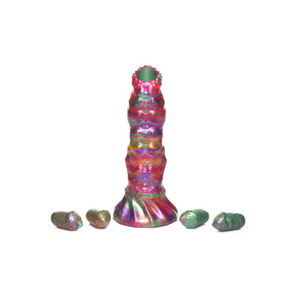 Larva - Silicone Ovipositor Dildo with Eggs - EroticToyzProducten,Toys,Dildos,Niet - Fallische Dildo's,,GeslachtsneutraalXR Brands