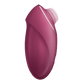 Lay - on Vibrator Met Tikfunctie - Rood - Pleasureplay Producten,Toys,Vibrators,Clitoris Stimulator,Lay - on Vibrator,Nieuwe Producten,,GeslachtsneutraalSatisfyer