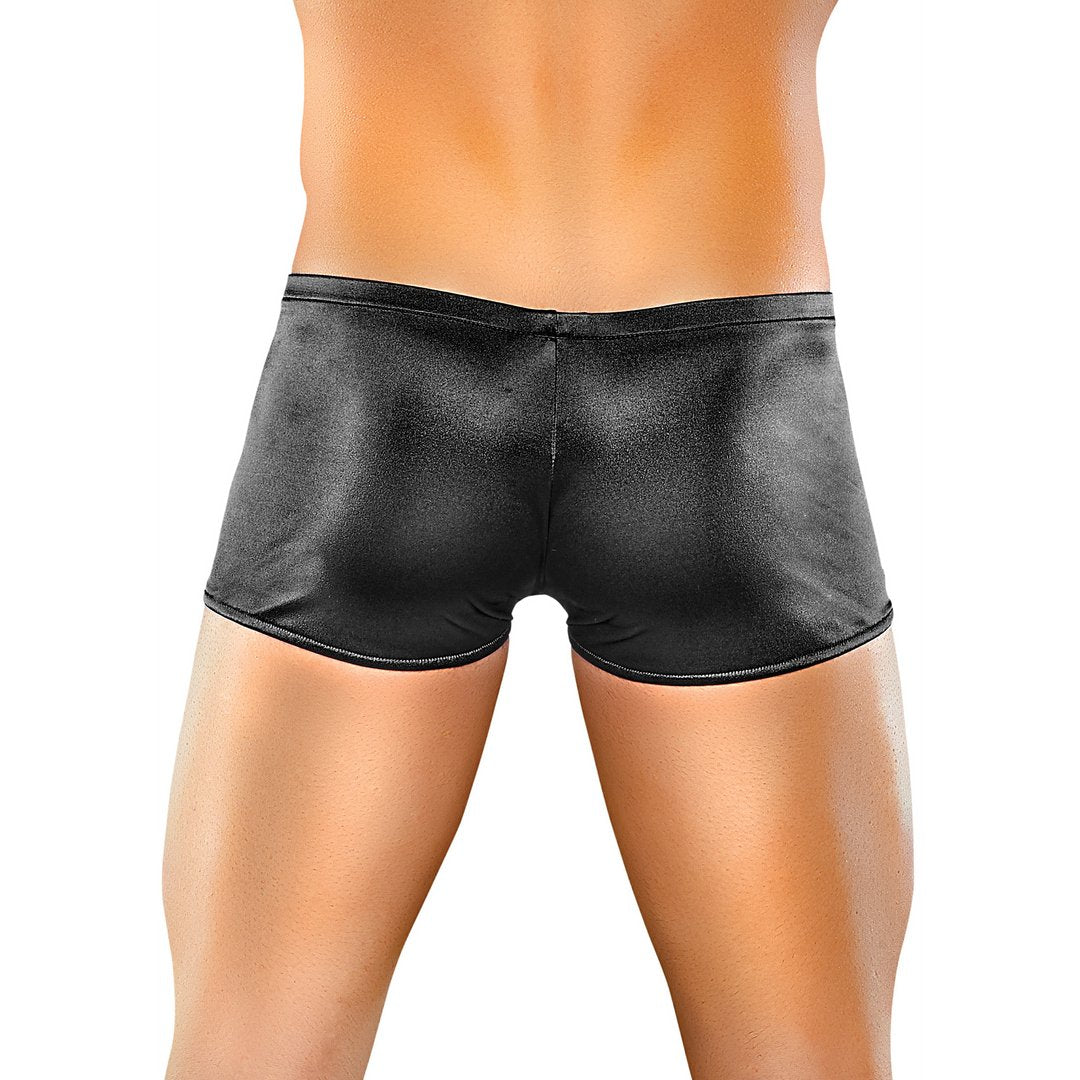 Lo Rise Short - M - Black - EroticToyzProducten,Lingerie,Lingerie voor Hem,Boxershorts,,MannelijkMale Power