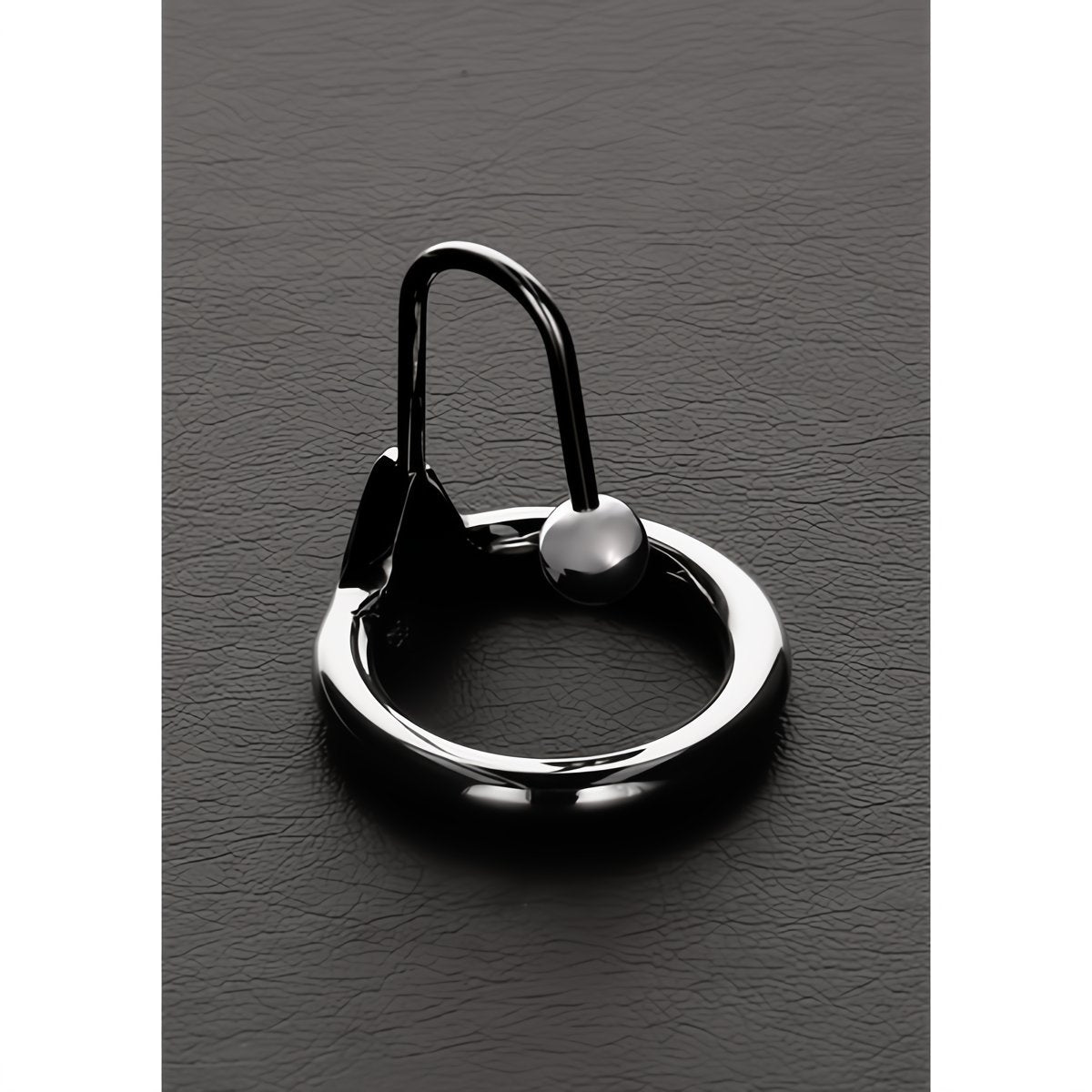 Lock N Load Glans Ring Cum Stopper - EroticToyzCockringenSteel by Shots