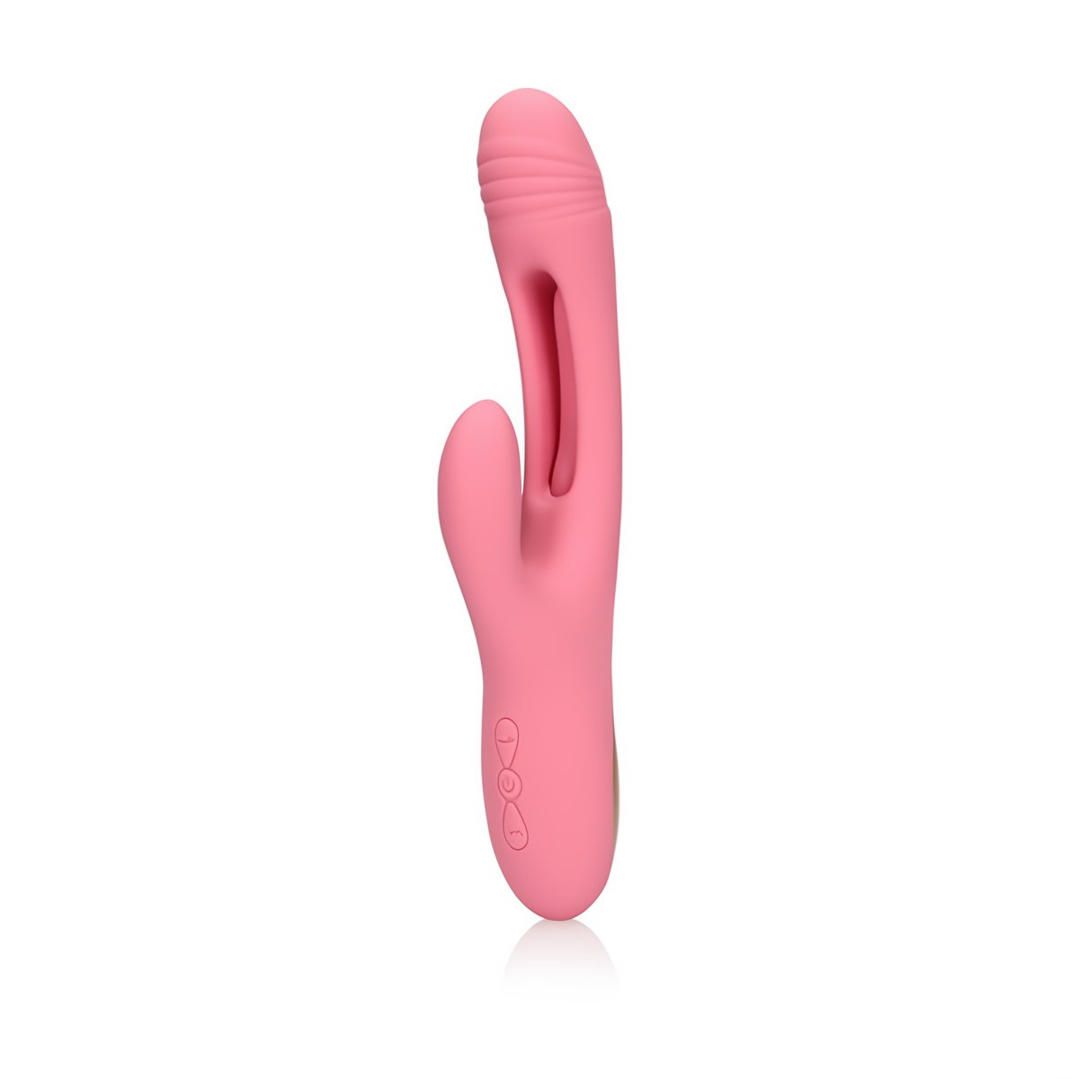 Loveline G - Spot Rabbit Vibrator met Fladderfunctie - Paars - EroticToyzRabbit VibratorsLoveline by Shots