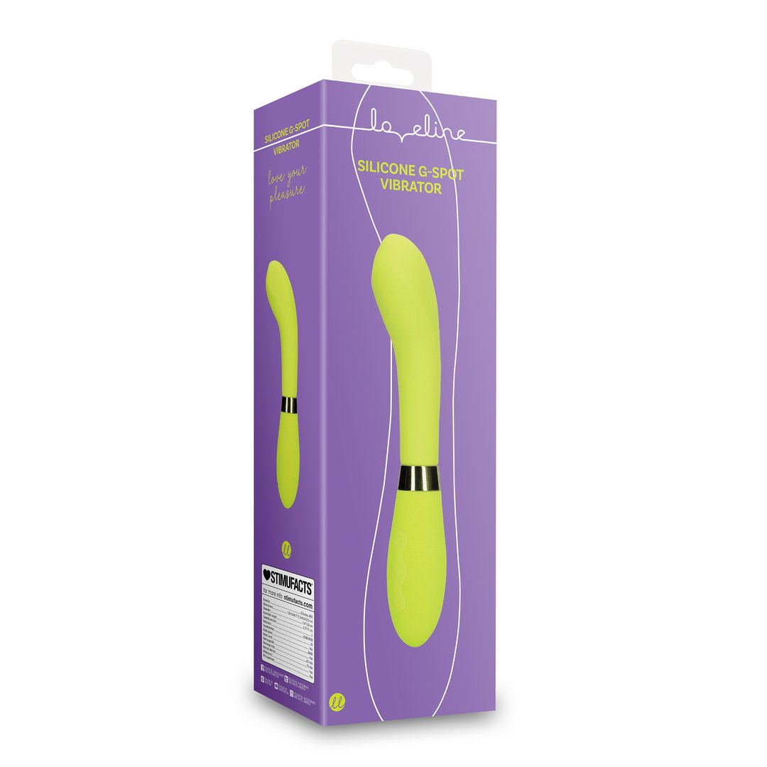 Loveline G - Spot Vibrator - 18 cm Waterdicht - Zacht Siliconen - Paars - EroticToyzG - Spot VibratorLoveline by Shots