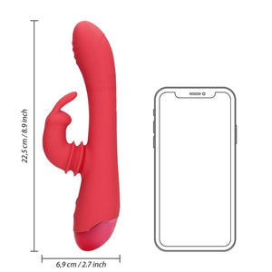 Loveline Rabbit Vibrator Met Swingfunctie - Paars - EroticToyzRabbit VibratorsLoveline by Shots