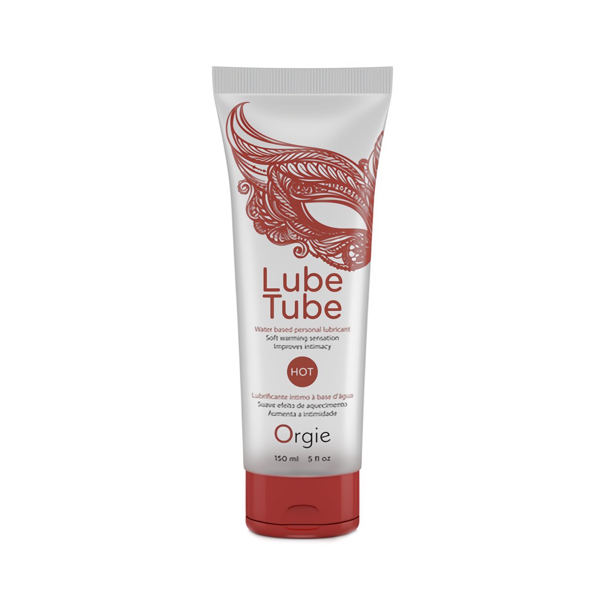 Lube Tube Hot - 150 ml - EroticToyzProducten,Veilige Seks, Verzorging Hulp,Glijmiddelen,Verwarmende Glijmiddelen,Glijmiddelen op Waterbasis,,GeslachtsneutraalOrgie