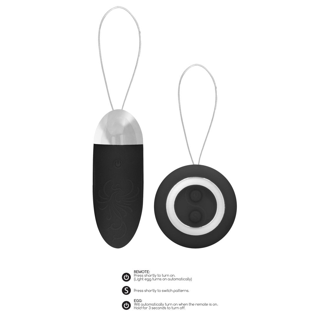 Luca - Wireless Vibrating Egg with Remote Control - EroticToyzProducten,Toys,Vibrators,Vibrerende Eitjes,,VrouwelijkSimplicity by Shots