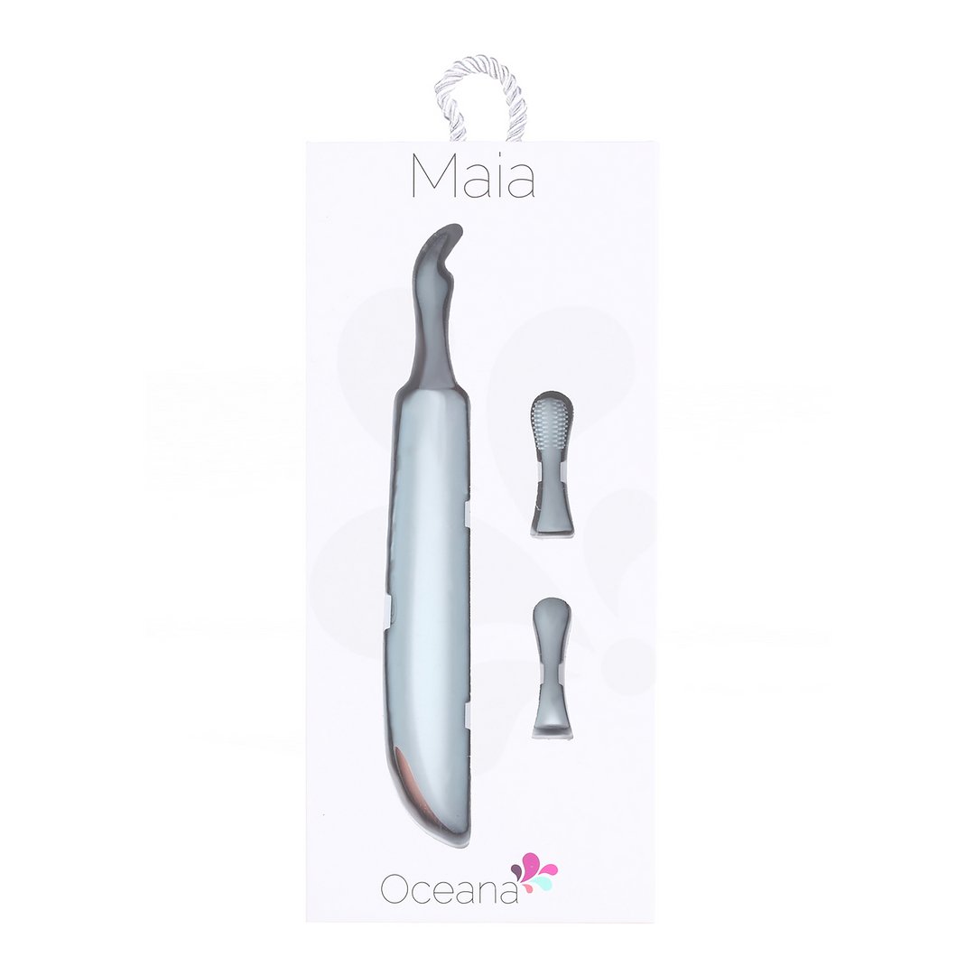 Maia Toys Oceana Sonic Vibe Kit - Oplaadbaar en Waterdicht - Blauw - EroticToyzTip VibratorMaiatoys