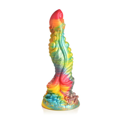 Majestic Merman Silicone Dildo 26 cm - Regenboogkleur - EroticToyzNiet - Fallische Dildo'sXR Brands