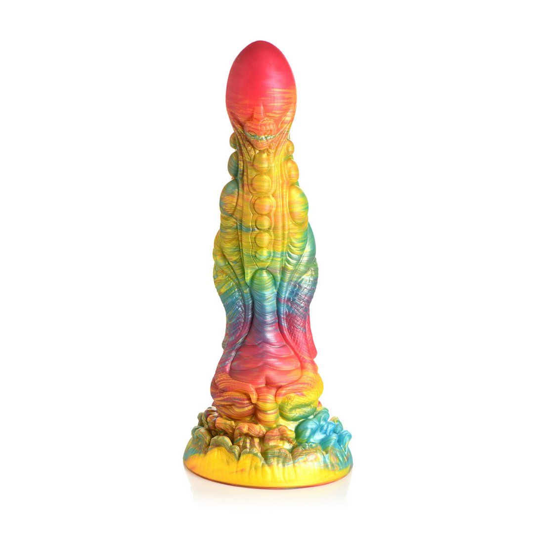 Majestic Merman Silicone Dildo 26 cm - Regenboogkleur - EroticToyzNiet - Fallische Dildo'sXR Brands