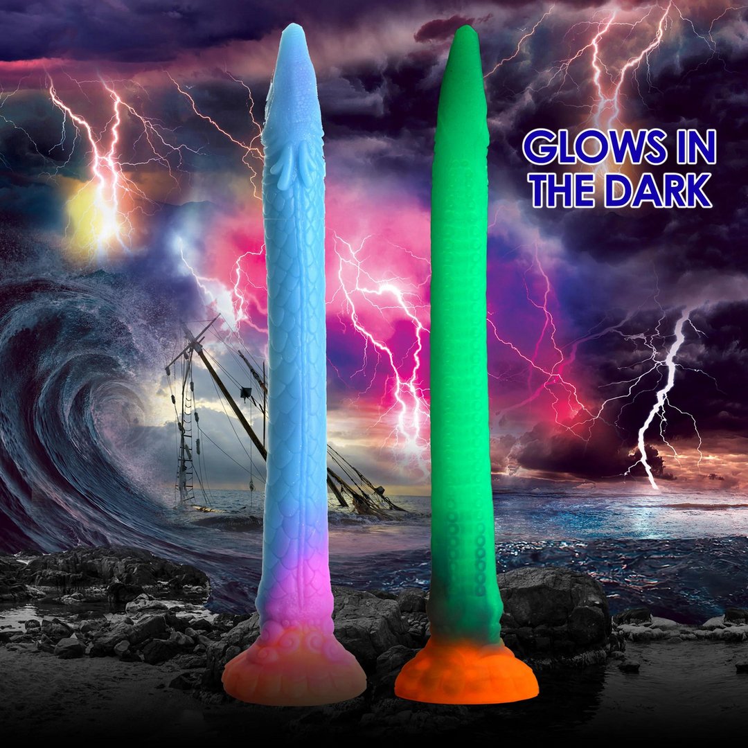 Makara - Glow in the Dark - Silicone Snake Dildo - EroticToyzProducten,Toys,Dildos,Niet - Fallische Dildo's,,GeslachtsneutraalXR Brands