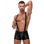 Male Power Back Singlet met Criss Cross Schouderriemen Maat S/M - Zwart - EroticToyzBoxershortsMale Power