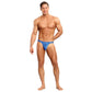 Male Power Bong String Satijn L/XL - Royal Blue - EroticToyzStringsMale Power