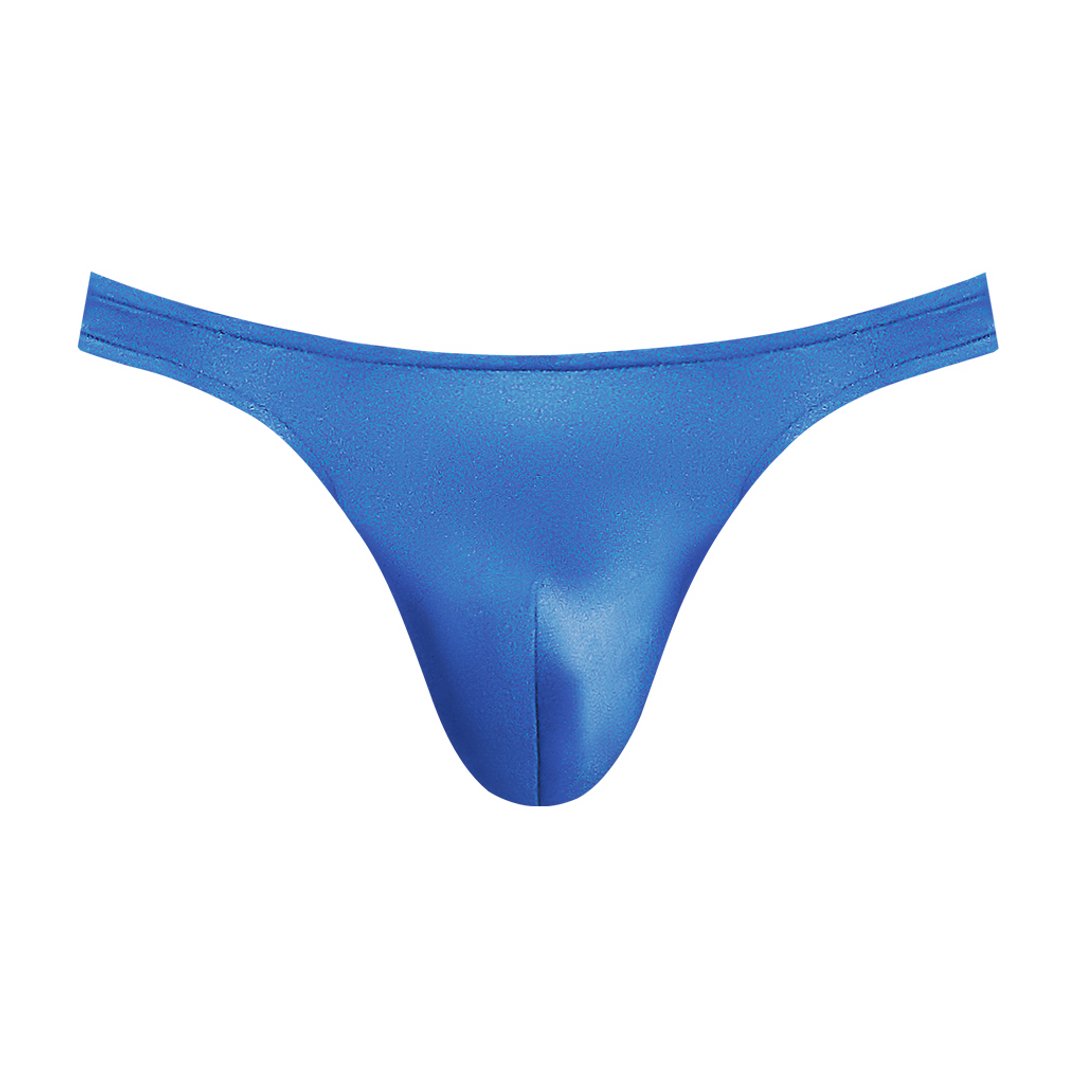 Male Power Bong String Satijn L/XL - Royal Blue - EroticToyzStringsMale Power