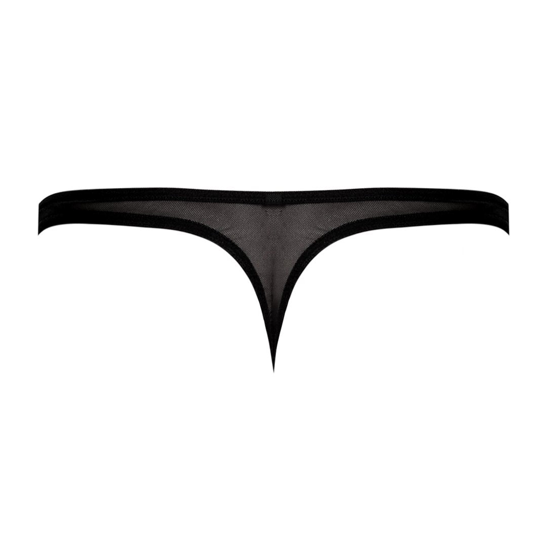 Male Power Mini Pouch Thong L/XL - Zwart - EroticToyzStringsMale Power