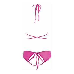 Marley - XL - Hot Pink - EroticToyzProducten,Lingerie,Lingerie voor Haar,2 - Delige Set,Strings en Slipjes,,VrouwelijkAllure