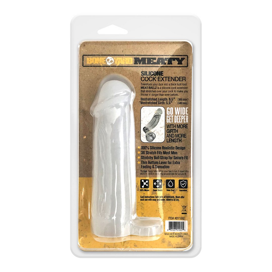 Meaty - Cock Extender - EroticToyzProducten,Toys,Toys voor Mannen,Penis Sleeve,,MannelijkBoneyard