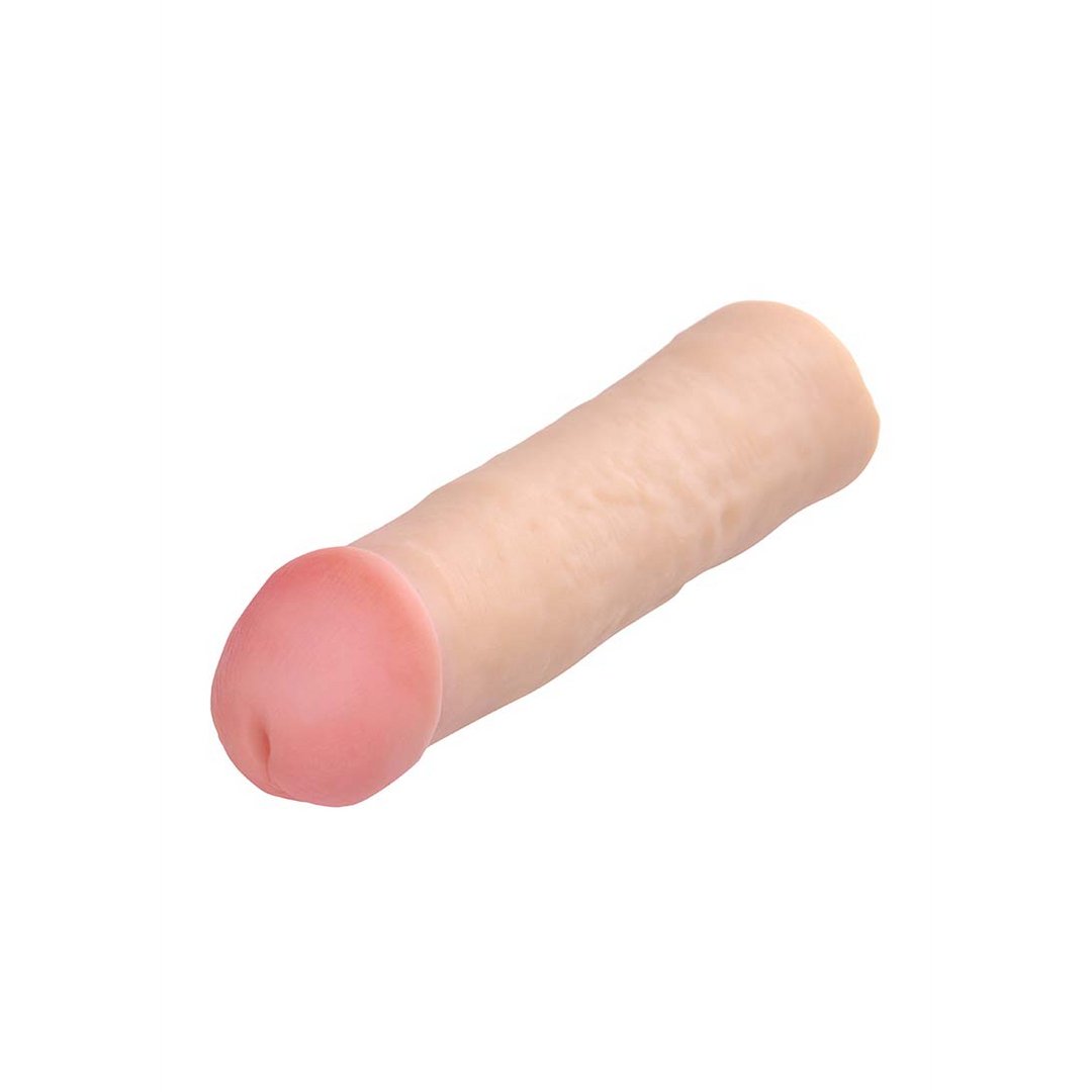 'Mega Enlarger Penis Sleeve 22 cm - Licht' - EroticToyzPenis SleeveXR Brands