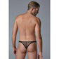 Men's Star String - S/M Met Sterrenmotief - Zwart - EroticToyzStringsAllure