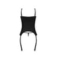 Merry Widow and G - XL - Black - EroticToyzProducten,Lingerie,Lingerie voor Haar,2 - Delige Set,,VrouwelijkMagic Silk