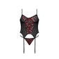 Merry Widow and G - XL - Black - EroticToyzProducten,Lingerie,Lingerie voor Haar,2 - Delige Set,,VrouwelijkMagic Silk